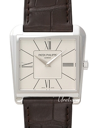 Patek Philippe Gondolo Biały/Skóra 34x32 mm 5489G/001