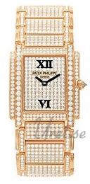 Patek Philippe Twenty~4 Zestaw diamentów/18 karatowe różowe złoto 30x25 mm 4910/50R/001