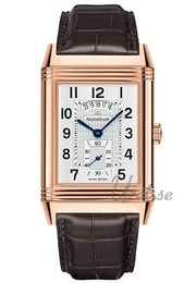 Jaeger LeCoultre Reverso Grande Biały/Skóra 32.3x50 mm 3742420