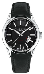 Raymond Weil Freelancer Czarny/Skóra Ø42 mm 2730-STC-20001