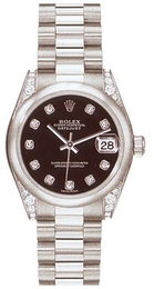Rolex Datejust Czarny/Platyna Ø36 mm 178296