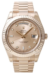 Rolex Day-Date II Różowy/18 karatowe różowe złoto Ø41 mm 218235/1
