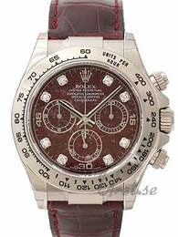 Rolex Daytona Czerwony/Skóra Ø40 mm 116519/8