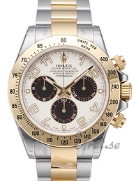 Rolex Daytona Biały/18 karatowe żółte złoto Ø40 mm 116523/7