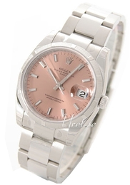 Rolex Oyster Perpetual Date Różowy/Stal Ø34 mm 115210/3