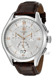 S.Coifman Srebrny/Skóra Ø46 mm SC0321