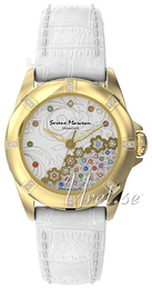 Seiko Dress Biały/Skóra Ø29 mm S010.06