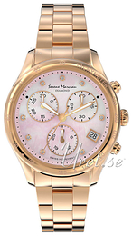 Seiko Chronograph Różowy/Stal w kolorze różowego złota Ø34 mm S012.09
