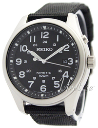 Seiko Kinetic Czarny/Tkanina Ø42 mm SKA727P1