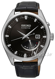 Seiko Kinetic Czarny/Skóra Ø43 mm SRN045P2