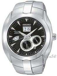 Seiko Arctura Czarny/Stal Ø44 mm SNP031P1