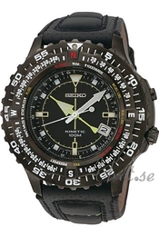 Seiko Divers Czarny/Skóra Ø45.5 mm SKA425P1