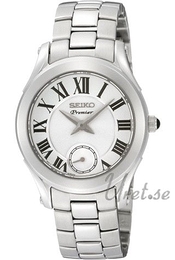 Seiko Premier Biały/Stal Ø23 mm SRKZ95P1