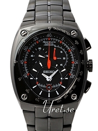 Seiko Sportura Czarny/Stal Ø44 mm SNL029P1