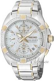 Seiko Velatura Biały/Stal Ø40 mm SNDZ38P1
