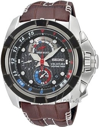Seiko Velatura Czarny/Skóra Ø43 mm SPC041P1