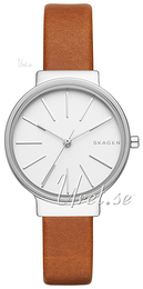 Skagen Ancher Srebrny/Skóra Ø30 mm SKW2479