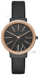 Skagen Ancher Czarny/Skóra Ø30 mm SKW2480