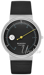 Skagen Ancher Czarny/Skóra Ø40 mm SKW6197