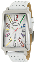 Stührling Original Symphony Gatsby Srebrny/Skóra 1102L.3315P2