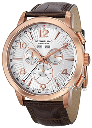 Stührling Original Symphony Eternity Srebrny/Skóra Ø48 mm 132XL.3345K2