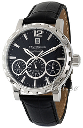 Stührling Original Symphony Aristocrat Czarny/Skóra Ø43 mm 136.33151