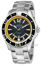 Stührling Original Aquadiver Regatta Czarny/Stal Ø50 mm 161B4.33111