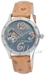 Stührling Original Vogue Audrey Różowy/Skóra Ø36 mm 196SW.1115A9