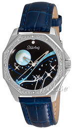 Stührling Original Vogue Nemo Czarny/Skóra Ø35 mm 231D.1115C1