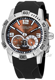 Stührling Original Aquadiver Admiral Brązowy/Guma Ø48 mm 265A.331659