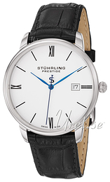 Stührling Original Prestige Prestige Biały/Skóra Ø40 mm 307L.33152