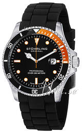 Stührling Original Aquadiver Regatta Czarny/Guma Ø42 mm 326R.331657