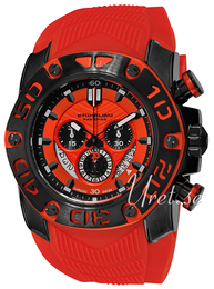 Stührling Original Aquadiver Admiral Czerwony/Guma Ø50 mm 348821-28