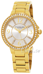 Stührling Original Symphony Allure Srebrny/Stal w odcieniu złota Ø35 mm 480.04