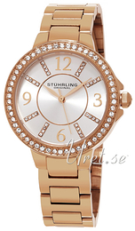 Stührling Original Symphony Allure Srebrny/Stal w kolorze różowego złota Ø35 mm 480.05