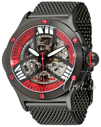 Stührling Original Symphony Alpine Srebrny/Skóra Ø44 mm 4AT.3375K2