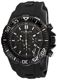 Stührling Original Aquadiver Admiral Czarny/Stal Ø53 mm 528.3357B13