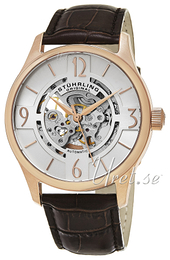 Stührling Original Legacy Atrium Srebrny/Skóra Ø42 mm 557.04