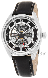 Stührling Original Legacy Turbine Czarny/Skóra Ø42 mm 598.02