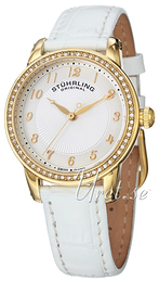 Stührling Original Symphony Symphony Biały/Skóra Ø34 mm 651.01