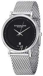 Stührling Original Symphony Ascot Czarny/Stal Ø40 mm 734GM.02