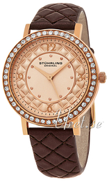 Stührling Original Vogue Audrey Różowe złoto/Satyna Ø38 mm 786.02