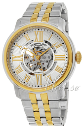 Stührling Original Legacy Atrium Srebrny/Stal w odcieniu złota Ø42 mm 812.04