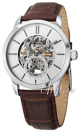 Stührling Original Legacy Delphi Srebrny/Skóra Ø42 mm 924.01