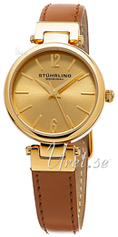 Stührling Original Symphony Classique Żółte złoto/Skóra Ø32 mm 956.02