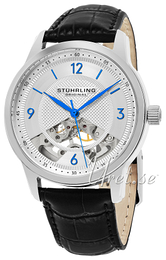 Stührling Original Legacy Srebrny/Skóra Ø40 mm 977.01