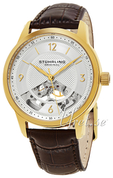 Stührling Original Legacy Srebrny/Skóra Ø40 mm 977.03