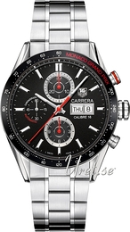 TAG Heuer Carrera Day Date Monaco Grand Prix Czarny/Stal Ø43 mm CV2A1F.BA0796