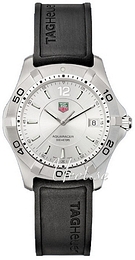 TAG Heuer Aquaracer Srebrny/Guma Ø39 mm WAF1112.FT8009