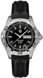 TAG Heuer Aquaracer Calibre 5 Day Date Automatic Czarny/Guma Ø41 mm WAF2010.FT8010